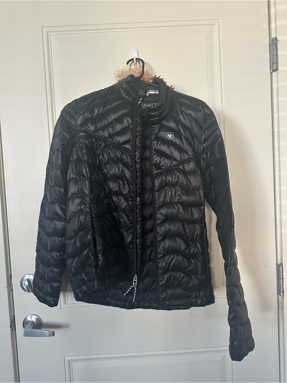 Ariat Ideal Down Black Quilted Puffer Jacket Medium
